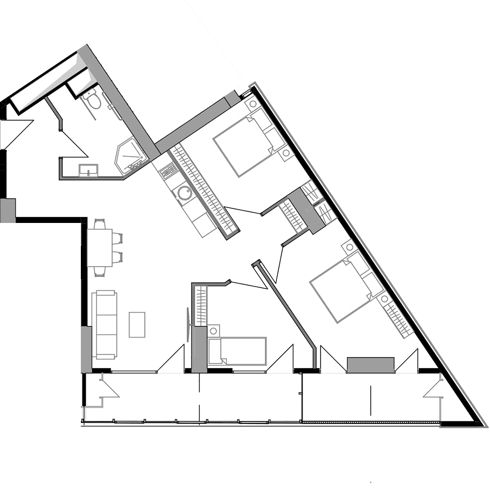 3-комн., 97.2 м²
