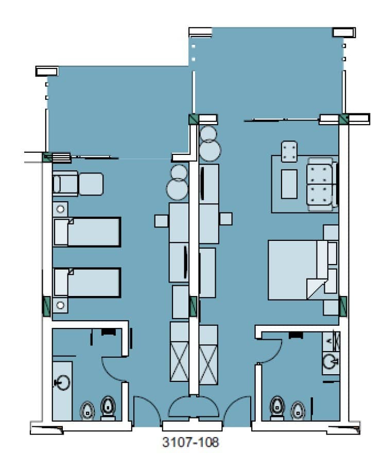 2-комн., 93.9 м²
