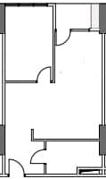 1-комн., 57.9 м²