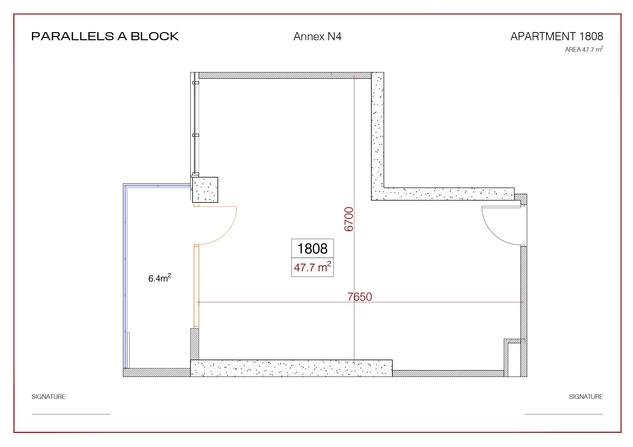 1-комн., 47.7 м²