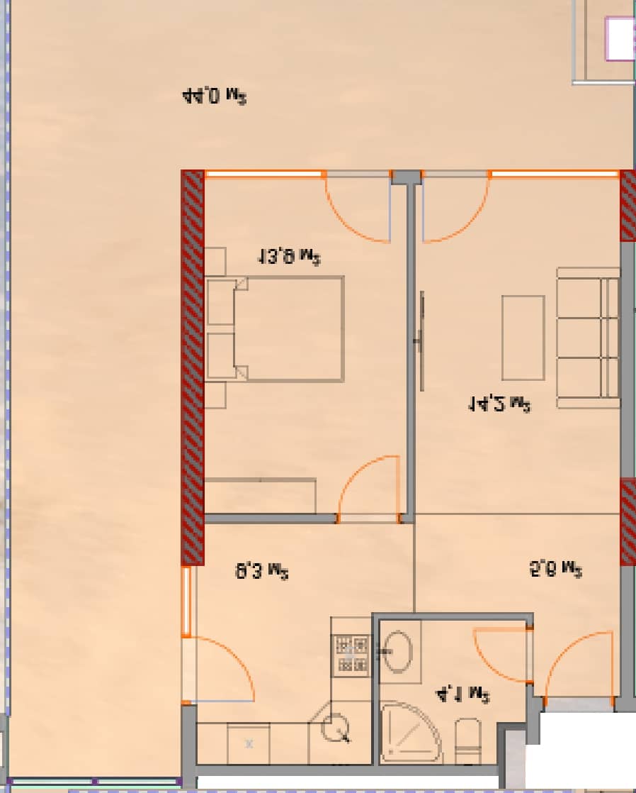 1-комн., 93.4 м²