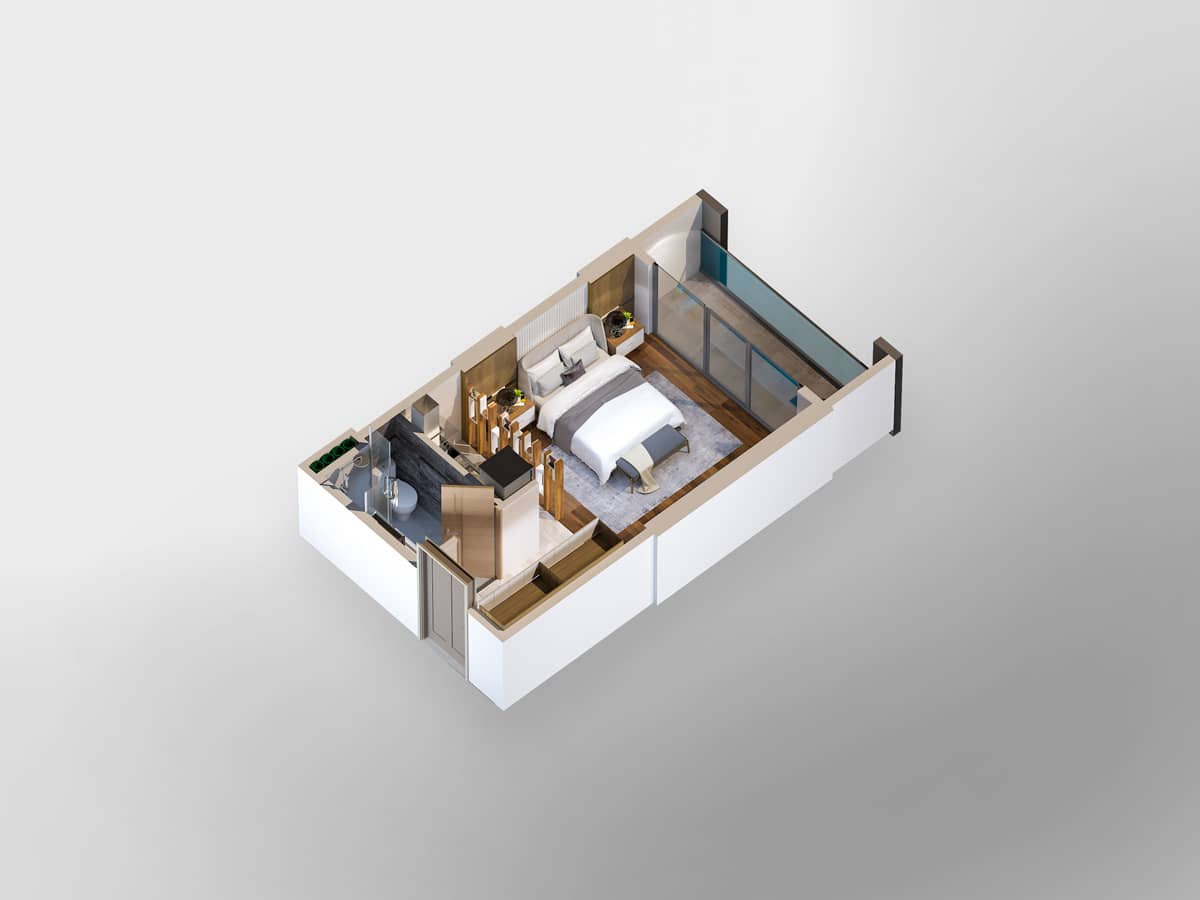 סטודיו, 30.3 מ״ר
