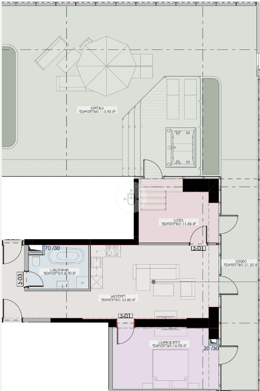 2-комн., 204.1 м²