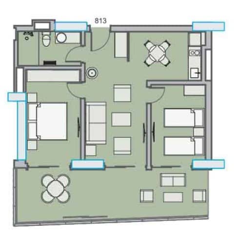 3-room, 80.2 m²