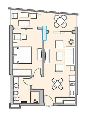 2-комн., 65.8 м²