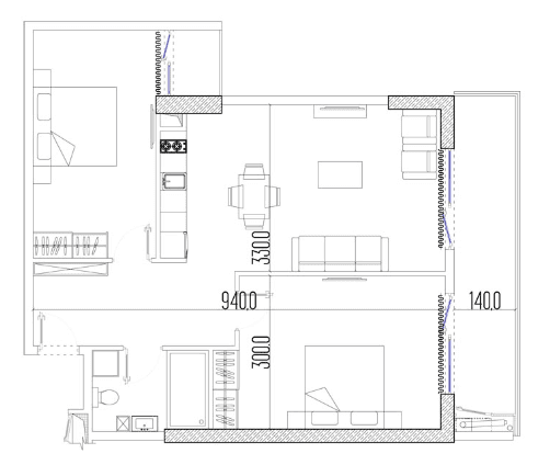 3-комн., 72.8 м²