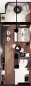 Studio, 36.5 m²