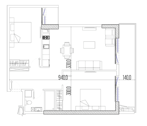 3-комн., 72.6 м²
