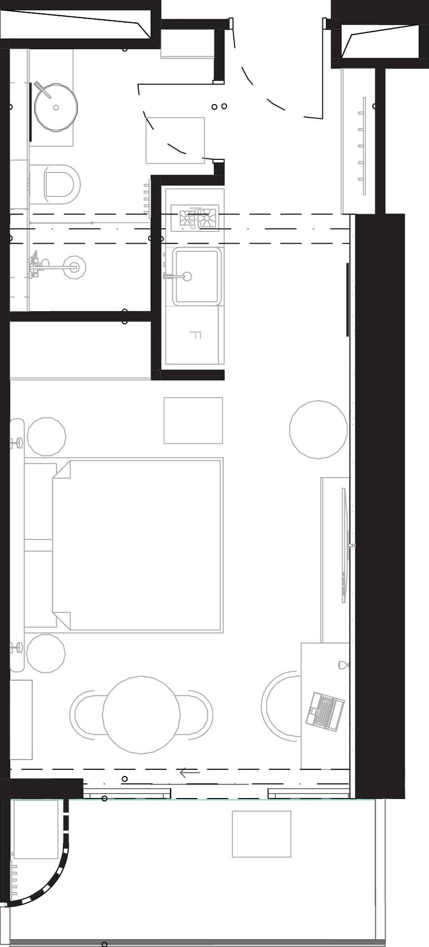 1-комн., 34.3 м²