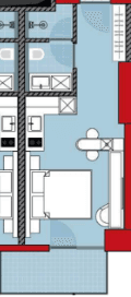 1-room, 30.4 m²