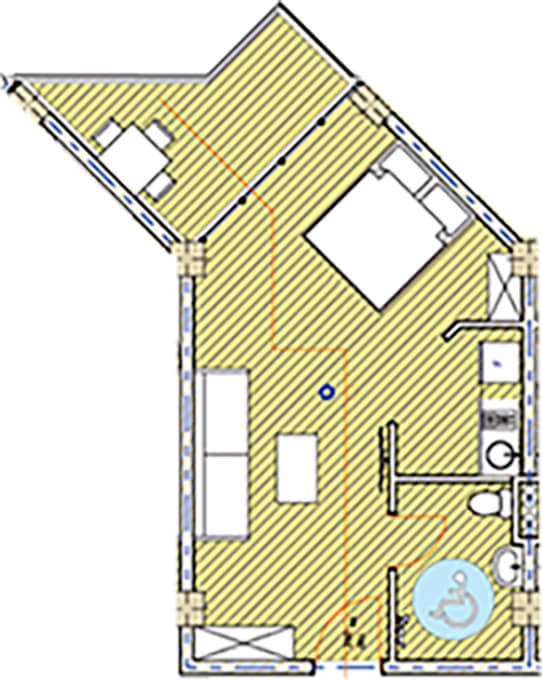 Студия, 40.5 м²