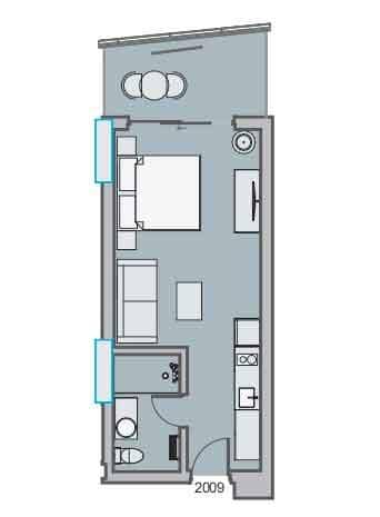 Студия, 37 м²