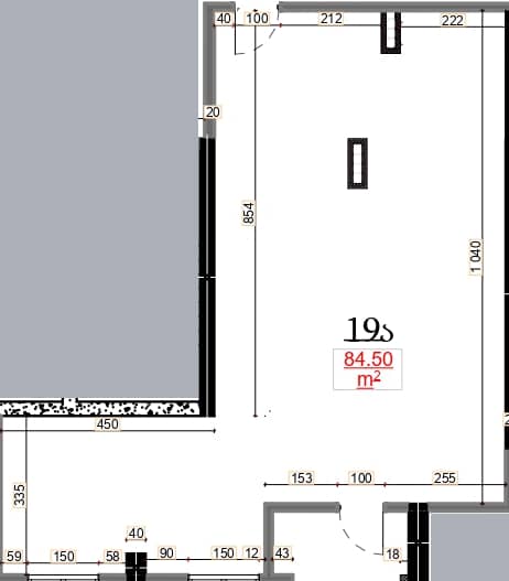 2-комн., 84.5 м²