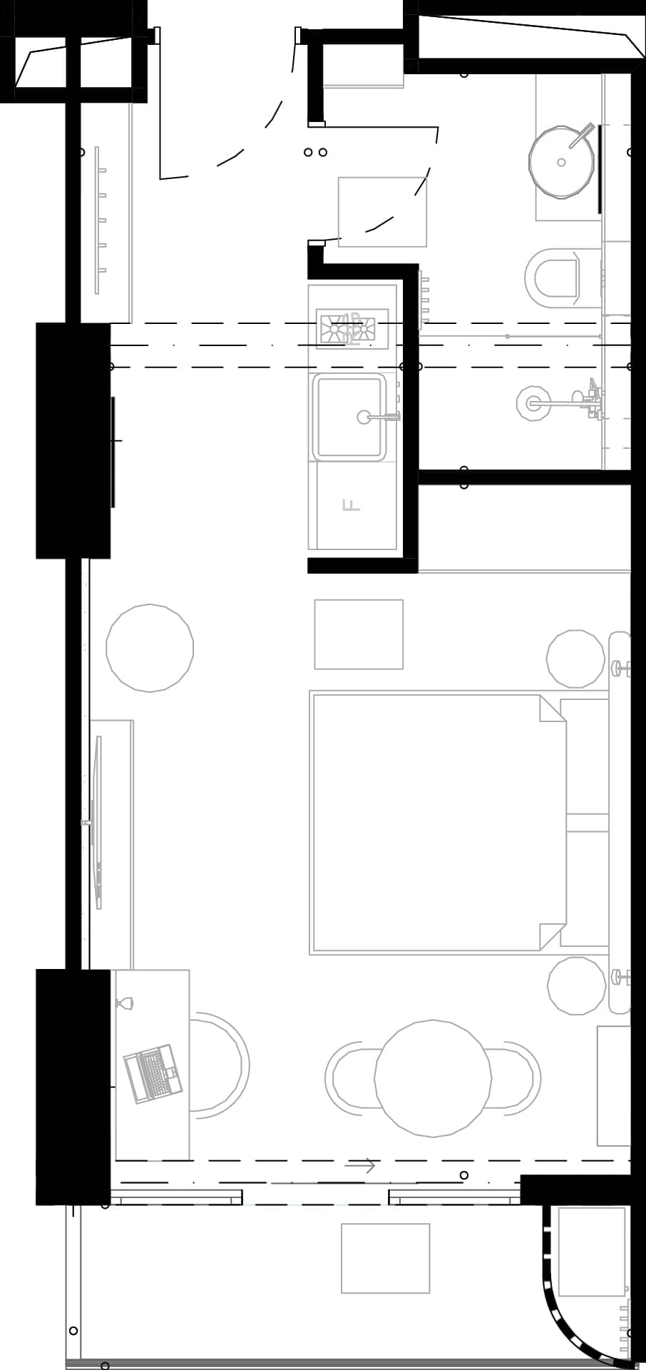1-комн., 33.3 м²