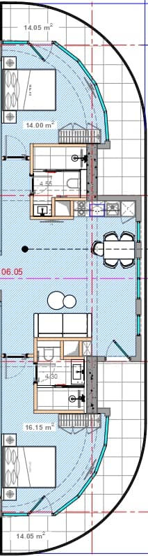 2-комн., 106.5 м²